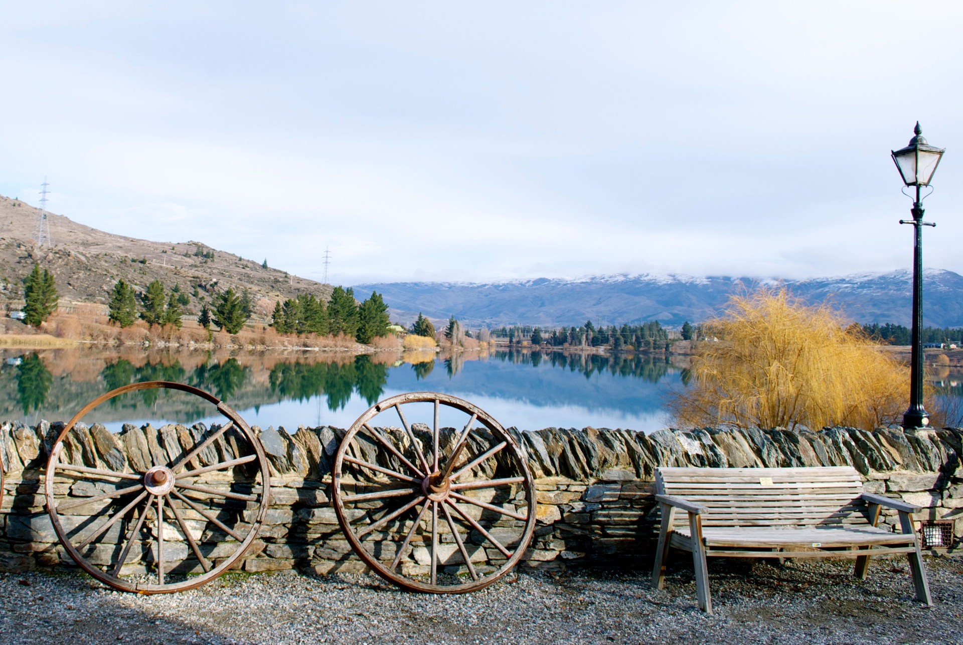 Lake Dunstan, Cromwell, Otago, New Zealand